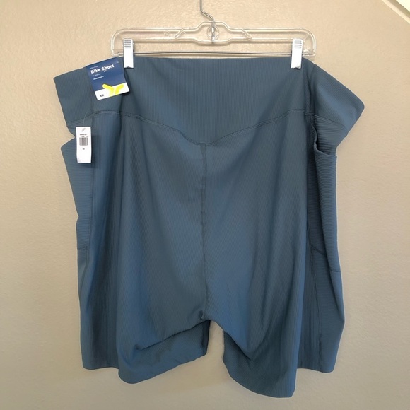 Old Navy High-Waisted PowerSoft Ribbed Compression Biker Shorts 8’inseam Size 4X - Picture 4 of 15